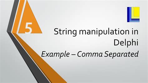 In this article, I'll address a very handy language enhancement takes the ideas of Open Parameters and Long <strong>Strings</strong> back to the basics of arrays in the so-called <strong>Dynamic Arrays</strong>. . Delphi split string example